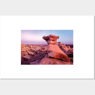 Rock Formations Bisti Badlands Posters and Art